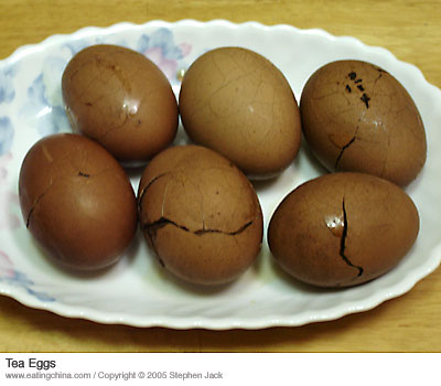 Chinese tea eggs